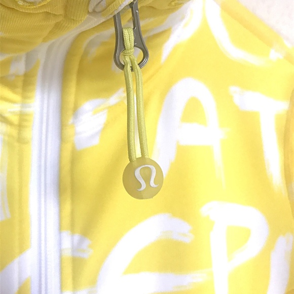Lululemon Victory Manifest Jacket - Rare -Yellow - Picture 5 of 6